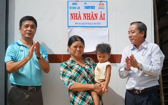 Báo Thanh Niên trao tặng 3 căn Nhà Nhân Ái ở Đồng Nai