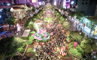 Háo hức chờ đón đường hoa Nguyễn Huệ tuổi 23