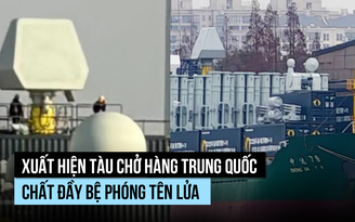 Bí ẩn tàu container vũ trang 'tận răng' của Trung Quốc