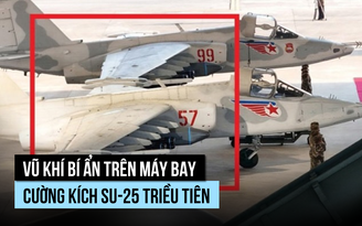 Vũ khí bí ẩn trên cường kích Su-25 Triều Tiên