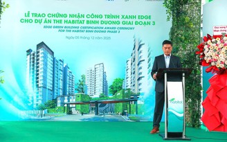 The Habitat Binh Duong giai đoạn 3 đạt chứng nhận EDGE