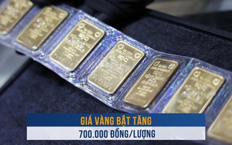 Biến động vàng ngày 13.2: Giá vàng bật tăng 700.000 đồng/lượng