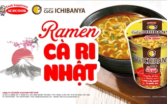 Ra mắt sản phẩm Mì ly Curry House Coco Ichibanya - Ramen Cà Ri Nhật