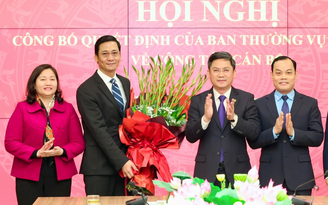 Hai giám đốc sở làm lãnh đạo Ban Tổ chức, Ban Nội chính Thành ủy Hà Nội