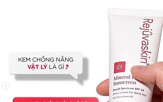 Kem chống nắng vật lý là gì? Top 10 được mua đi mua lại cả ngàn lần