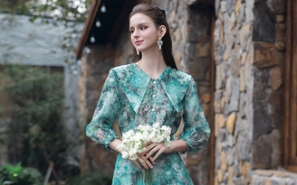 Váy họa tiết phủ sóng tủ đồ mùa hè