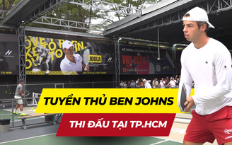 TP.HCM chào đón tuyển thủ Pickleball số 1 thế giới