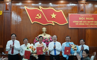 Cà Mau: Phó trưởng ban Tuyên giáo và Dân vận Tỉnh ủy nghỉ hưu trước tuổi