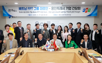 FPT trao đổi cơ hội hợp tác chuyển đổi số, bán dẫn với Chính quyền thành phố Yongin
- Hàn Quốc