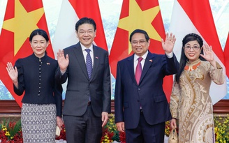 Trọng thể lễ đón Thủ tướng Singapore thăm chính thức Việt Nam