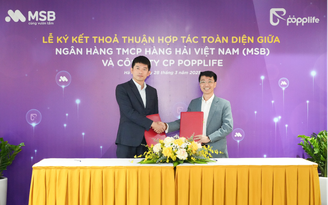 Ngân hàng MSB hợp tác với Popplife nâng cao chất lượng chăm sóc khách hàng