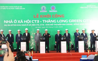 Hà Nội khởi công xây 1.100 căn ở xã hội, thúc đẩy kinh tế phía bắc