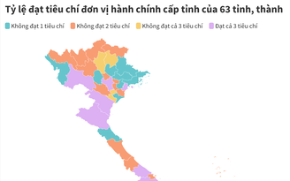 Bộ Chính trị lưu ý về tiêu chí sáp nhập tỉnh