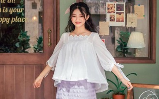 Áo babydoll giúp nàng biến hóa thành nàng thơ trong tích tắc