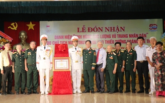 Truy tặng danh hiệu Anh hùng Lực lượng vũ trang nhân dân cho thiếu tướng Hoàng Thế Thiện