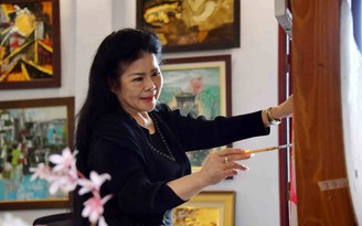 Họa sĩ Văn Dương Thành: 'Nữ đại sứ' trong dòng chảy văn hóa Việt