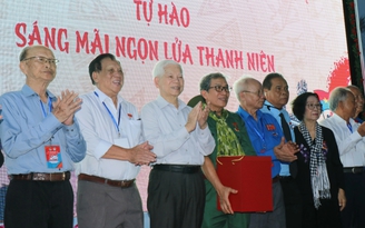 Nguyên Chủ tịch nước Nguyễn Minh Triết: Thanh niên thế hệ Hồ Chí Minh sống không hoài phí