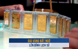 Biến động vàng ngày 18.4: Giá vàng bất ngờ lên đỉnh lịch sử