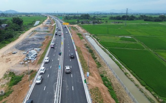 Thông xe cao tốc Bãi Vọt - Hàm Nghi, Hàm Nghi - Vũng Áng 17.300 tỉ