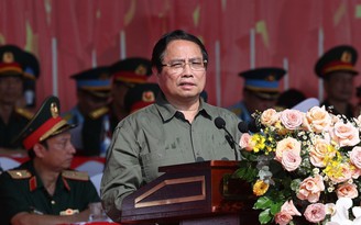 Thủ tướng động viên các lực lượng tham gia diễu binh, diễu hành