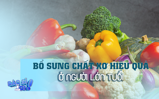 Cách ăn rau giúp người lớn tuổi bổ sung chất xơ hiệu quả