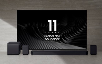 Samsung duy trì vị thế là thương hiệu loa soundbar số 1 thế giới
