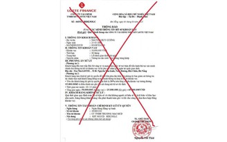 Giả mạo tổng đài ngân hàng để lừa vay tiền