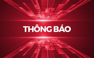 Thông báo kết quả lựa chọn tổ chức hành nghề đấu giá tài sản