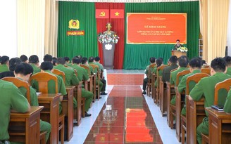 Lâm Đồng: Hơn 2.000 công an xã, phường được tập huấn nghiệp vụ phục vụ người dân