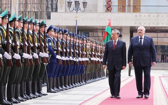 Lễ đón Tổng Bí thư Tô Lâm thăm cấp nhà nước Belarus