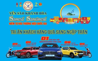 Yến sào Khánh Hòa Sanest Sanvinest - Niềm tự hào thương hiệu quốc gia