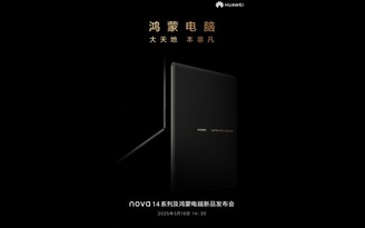 Huawei 'nhá hàng' PC gập độc lạ đầu tiên của hãng