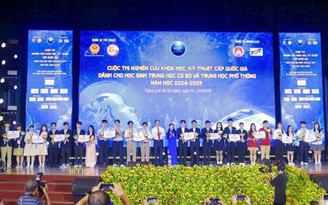 Hủy Giải nhất cuộc thi KHKT cấp Quốc gia 2025: Cần xem xét toàn diện qui trình tổ chức và chấm thi
