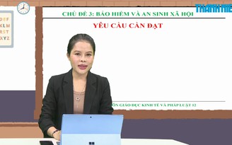 BÍ QUYẾT ÔN THI THPT 2025 | Môn GDCD | Chuyên đề 3 | Bảo hiểm và an ninh xã hội