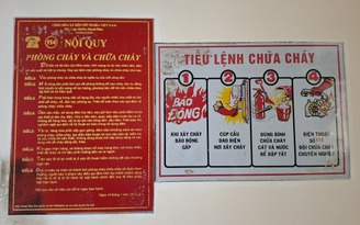 Kinh nghiệm phòng chống cháy nổ do điện của 'ông chủ' cửa hàng gas