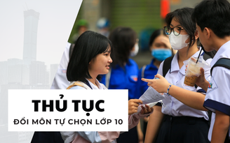 Đăng ký nguyện vọng lớp 10: Có được đổi tổ hợp môn tự chọn?