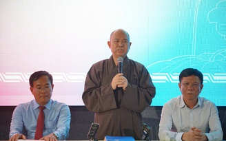 Họp báo đại lễ Vesak 2025: 50 xe điện Vinfast VF9 chuyên chở đại biểu
