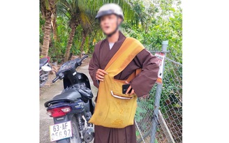 Làm rõ vụ giả thầy chùa đi bán nhang, kêu gọi từ thiện