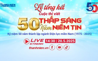 Lễ tổng kết và trao giải cuộc thi viết '50 năm thắp sáng niềm tin'