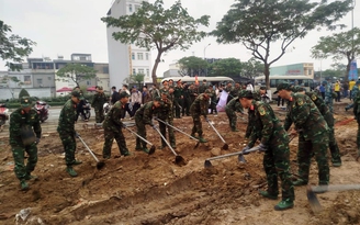 Đảm bảo vệ sinh môi trường khu vực bàn giao