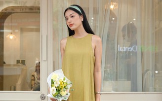 Nét thanh lịch với váy suông cho cô nàng hiện đại