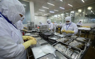 Xuất khẩu tôm, cá tăng mạnh ở Trung Quốc, Nhật, EU