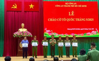 Công an TP.HCM được khen thưởng do phá đường dây ma túy, bắt 27 người và thu giữ hơn 245 kg ma túy