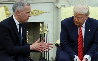 Tới Nhà Trắng, tân Thủ tướng Mark Carney nói 'Canada không bao giờ để bán'