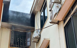 Phòng thí nghiệm của Trường chuyên Phan Bội Châu bị cháy