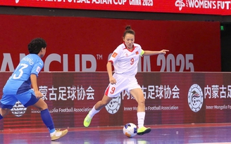 Lịch thi đấu đội futsal nữ Việt Nam: Trước trận tứ kết châu Á, gặp Iran ngày nào?