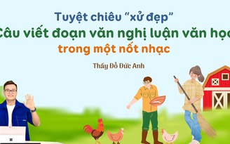 BÍ QUYẾT ÔN THI THPT 2025 | Môn ngữ văn | Chuyên đề 10 | Viết câu nghị luận văn học trong 'một nốt nhạc'