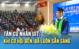 Hành trình chạm đến ước mơ của những tân cử nhân xuất sắc UIT