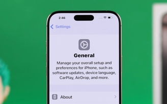 Vì sao có biểu tượng bốn chấm trên thanh trạng thái iPhone?