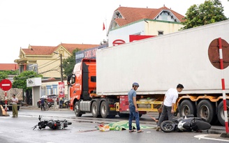 Quảng Bình: Tai nạn 1 người tử vong, đang xác minh sự liên can của xe container